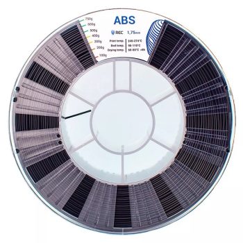 Фото ABS пластик REC 1.75 мм чёрный