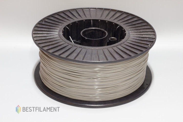 Фото нить для 3D-принтера Светло-серый PLA пластик Bestfilament 2.5 кг, 1.75 мм